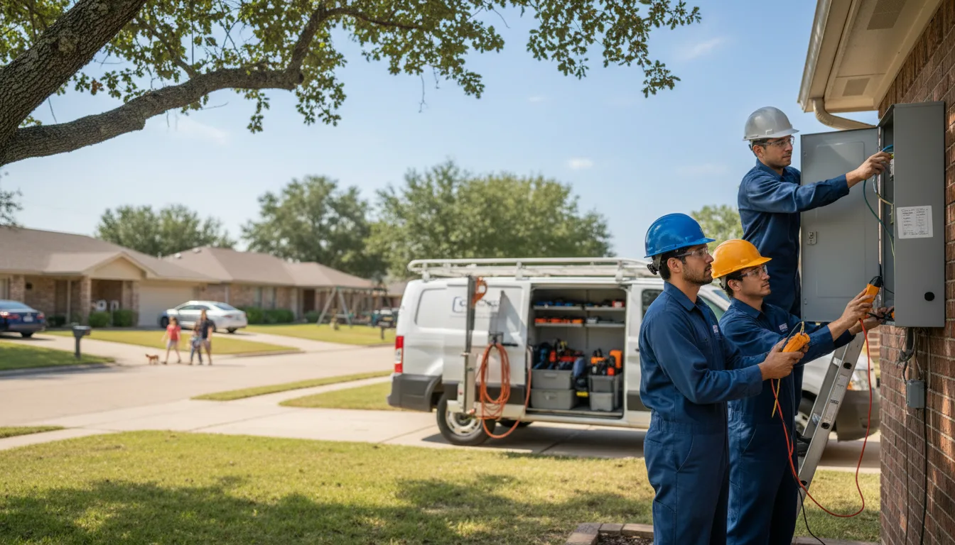 Certified electrician providing emergency electrical services in Farmington, PA